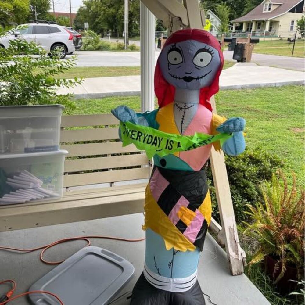 The Nightmare Before Christmas Sally Inflatable Yard Decoration
